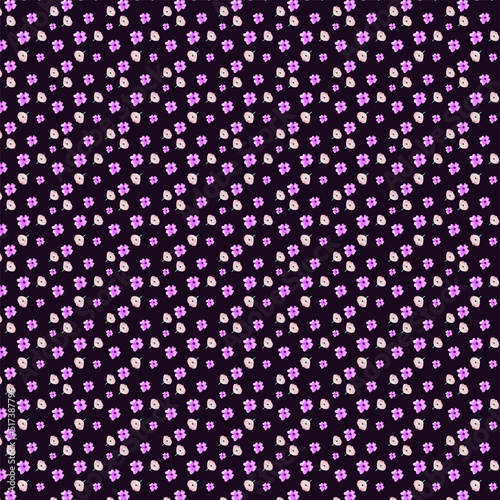 Watercolor Seamless Pattern vector art printable for fabric textile premium