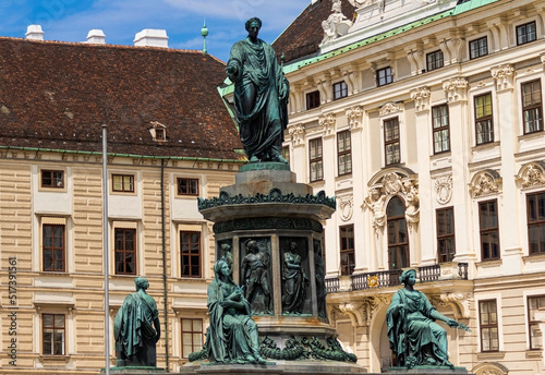 Austria Vienna. Architectural sights of the old city.