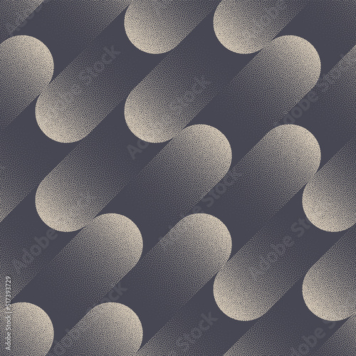 Dynamic Graphic Tilted Lines Seamless Pattern Vector Sports Abstract Background. Oblique Dash Rush Energetic Speed Motion Effect Repetitive Modern Wallpaper. Half Tone Graphic Endless Art Illustration