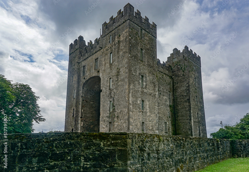 Bunratty, Co. Clare, Ireland: Originally built in 1425, Bunratty Castle was restored in the 1950s to reflect how it would have looked in the 15th and 16th centuries.