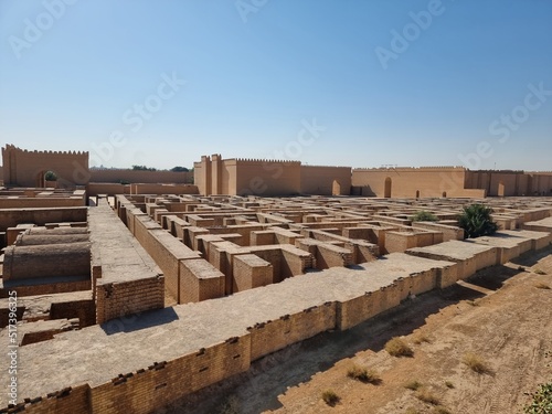 Cuadro en lienzo Babylon maze, Iraq
