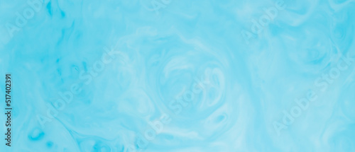 Fluid Аrt blue background. Abstract backdrop on liquid. Trendy wallpaper in light blue shades