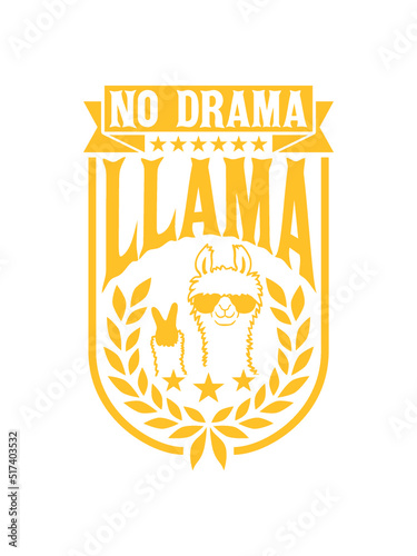 Emblem No Drama Llama 
