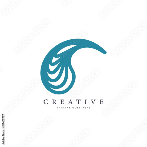 cocoon vector Illustration design template