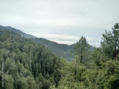 landscape with clouds