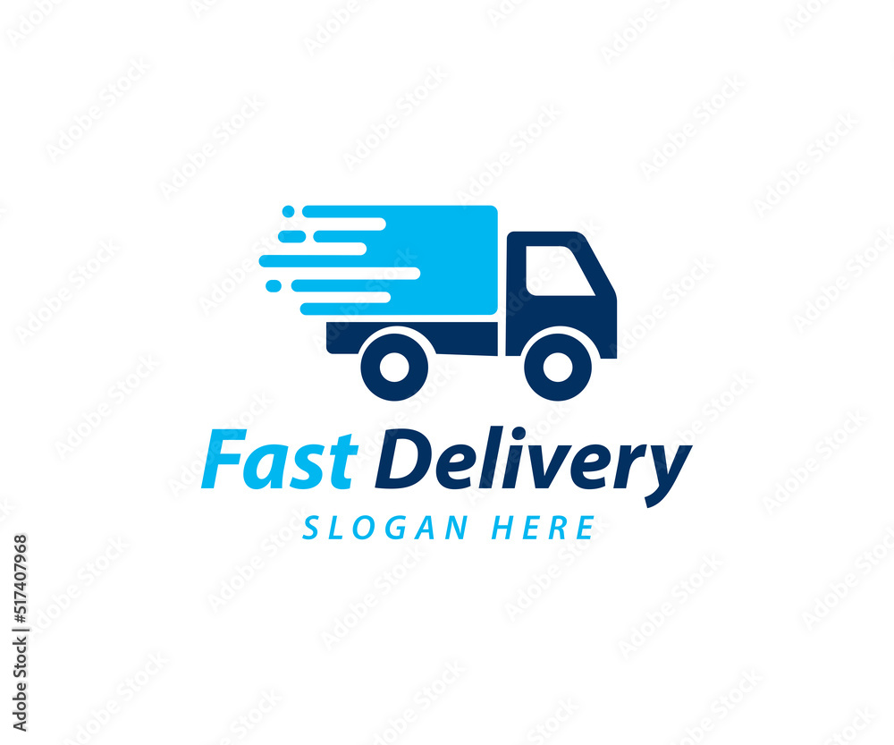 Delivery Logo Vector Template . Delivery Truck Vector Icon Delivery Logo Vector Template . Delivery Truck Vector Icon