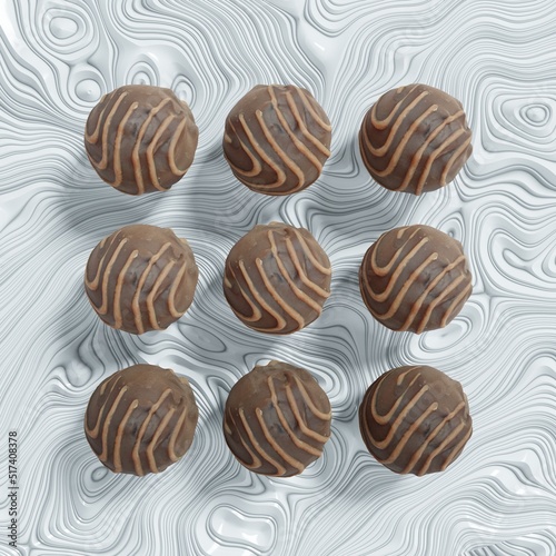 Delicious Chocolate Candy Dessert