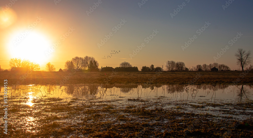 Naklejka premium sunrise