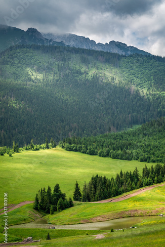 Cloudy peak in Tatra Mounta...