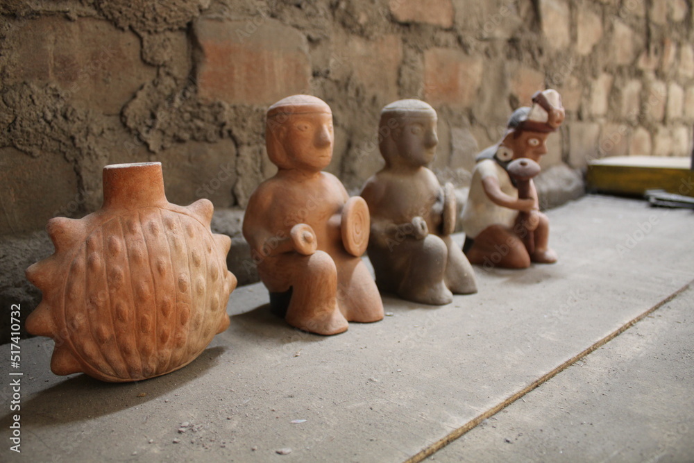 Huacos de la cultura preinca Stock Photo | Adobe Stock