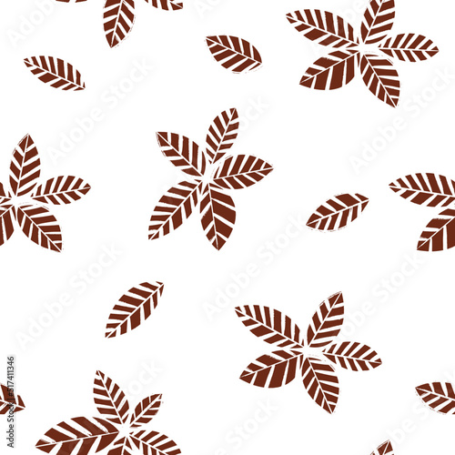  Autumn leaves pattern  seamless pattern with leaves  autumn  fall pattern