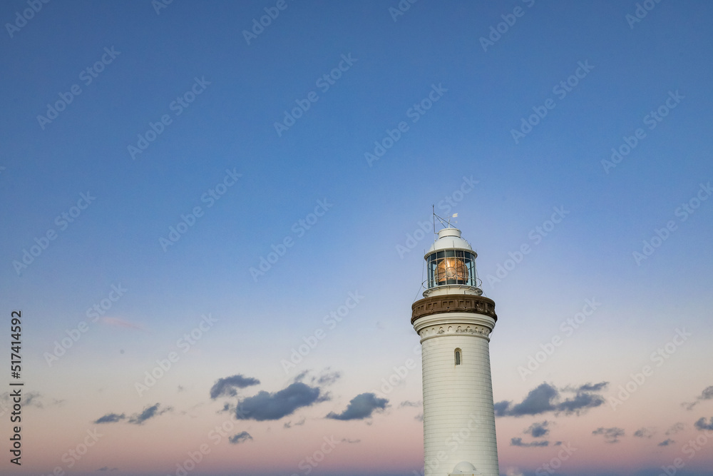 Norah Head Lighthouse on the NSW central coast in Australia