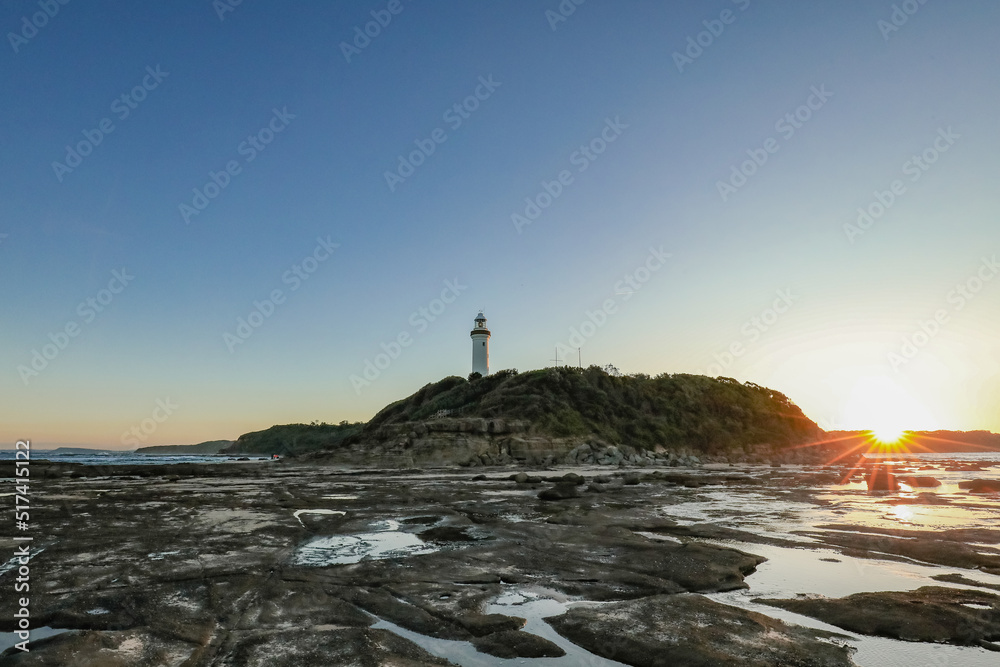 Norah Head Lighthouse on the NSW central coast in Australia