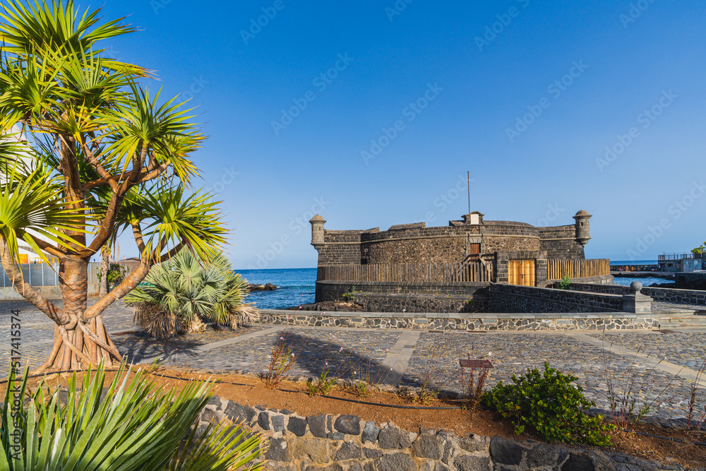 Castillo de San Juan Bautista in the city of Santa Cruz in Tenerife, Canary Islands Castillo de San Juan Bautista in the city of Santa Cruz in Tenerife, Canary Islands