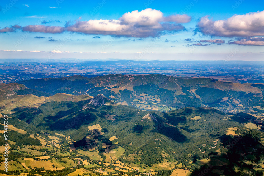 auvergne puy de sancy puy de dome in french massif central mountains auvergne puy de sancy puy de dome in french massif central mountains