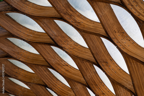 Honeycomb Structure in Lincoln Park, Chicago photo