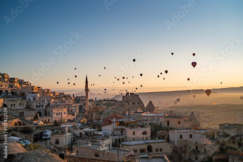 Panorama Sunrise Hot Air Balloon in Cappadocia