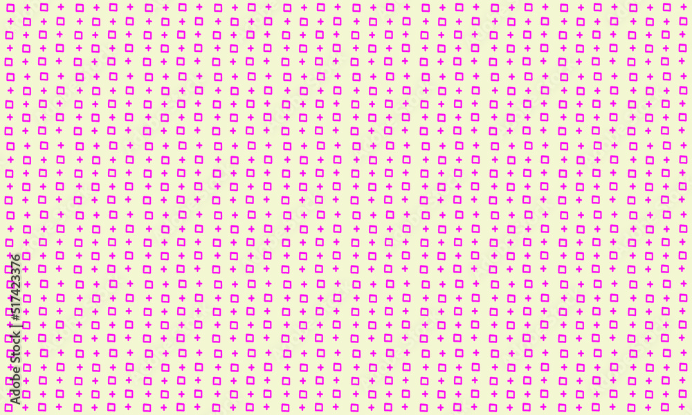 Hand-drawn Seamless  vector background pattern design. Perfect for fabric textures, wrapping paper art and wallpaper illustration. This vector graphic contais a cream background and pink elements.