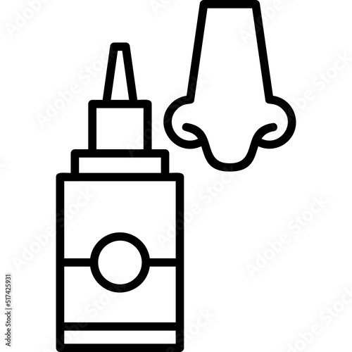 Nasal Spray Icon