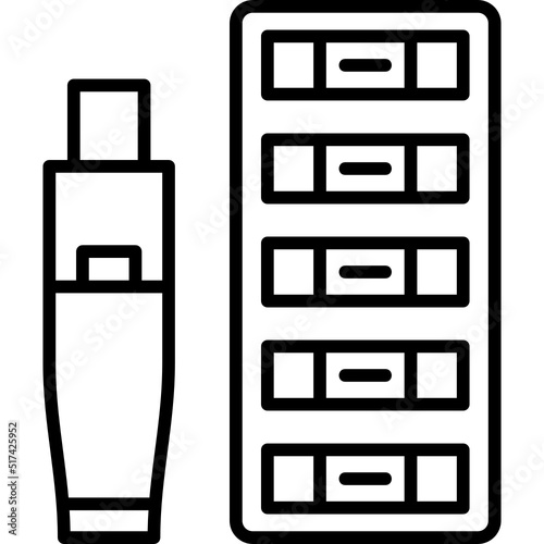 Nicotine Inhaler Icon