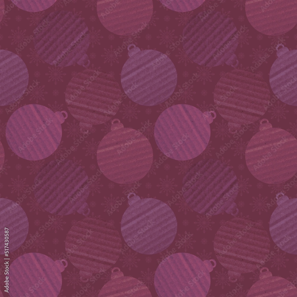 Christmas tree balls seamless pattern for wrapping paper and clothes print and notebooks and kids Christmas tree balls seamless pattern for wrapping paper and clothes print and notebooks and kids