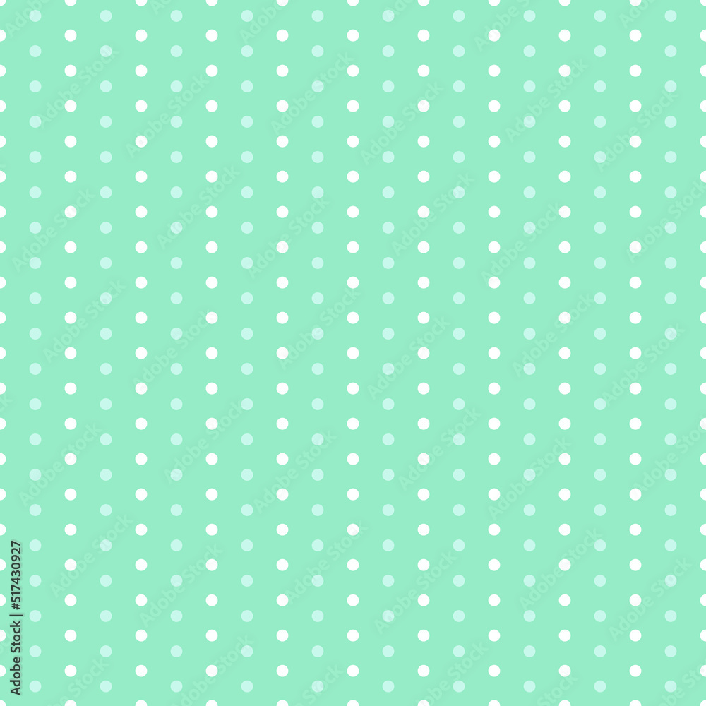 Vector abstract seamless pattern with dots. Polka dots background.