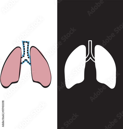 pulmonologist lungs health icon