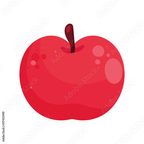 red apple fresh fruit