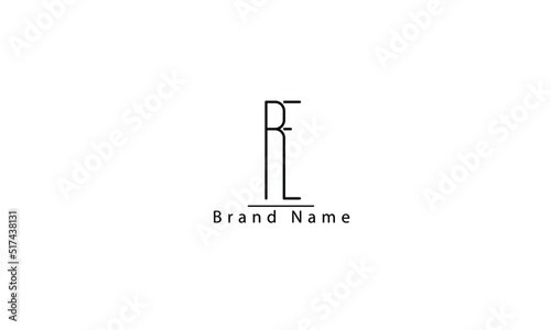 RE ER R E abstract vector logo monogram template