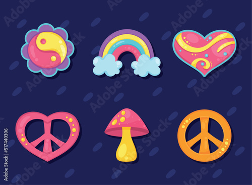 six hippie culture icons