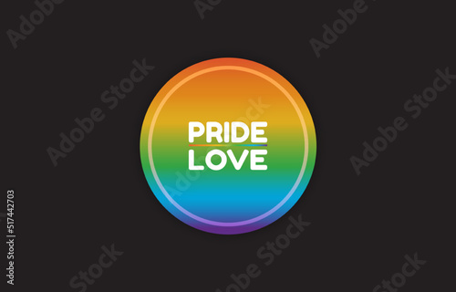 pride month love rainbow Abstract colorful gradient design background. futuristic wallpaper. geometric LGBT love sign. 