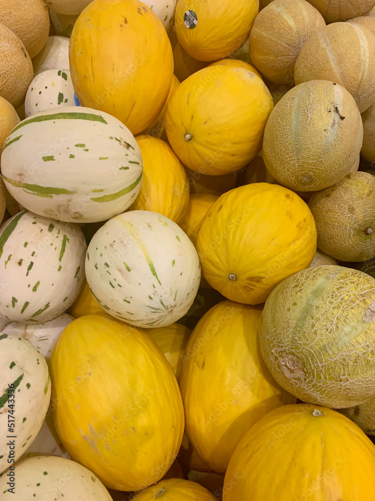 melons at the market