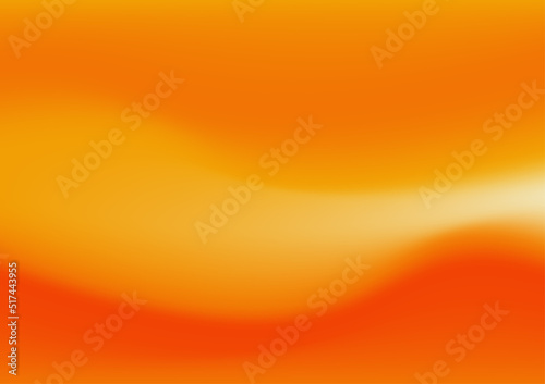 Abstract fluid gradient background orange color vector illustration graphic template