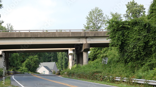 bridge over road