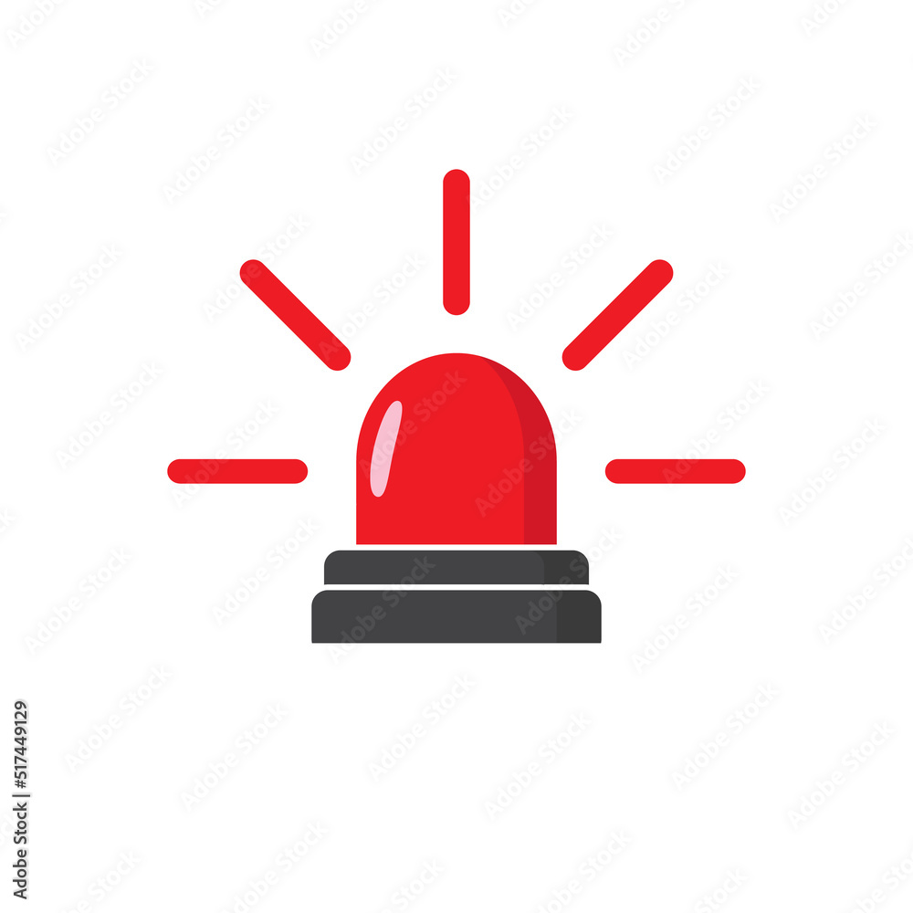 vector icon of police, ambulance, emergency alarm siren. vector icon of police, ambulance, emergency alarm siren.