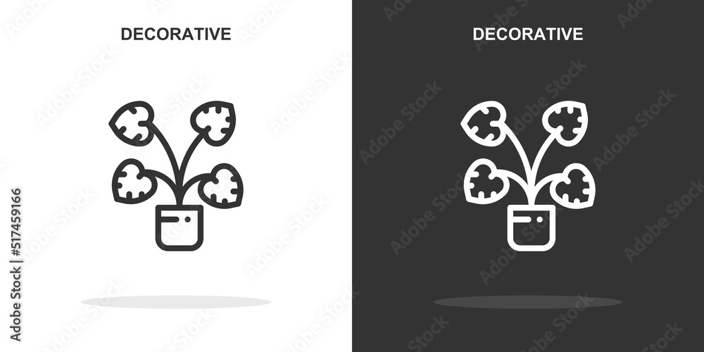 decorative line icon. Simple outline style.decorative linear sign. Vector illustration isolated on white background. Editable stroke EPS 10 decorative line icon. Simple outline style.decorative linear sign. Vector illustration isolated on white background. Editable stroke EPS 10
