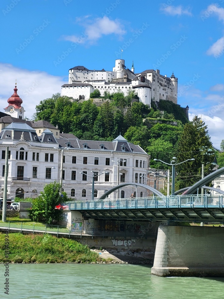 Fototapeta premium Festung Salzburg