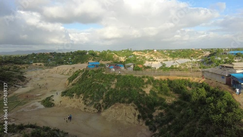 Rohingya Camp view photo