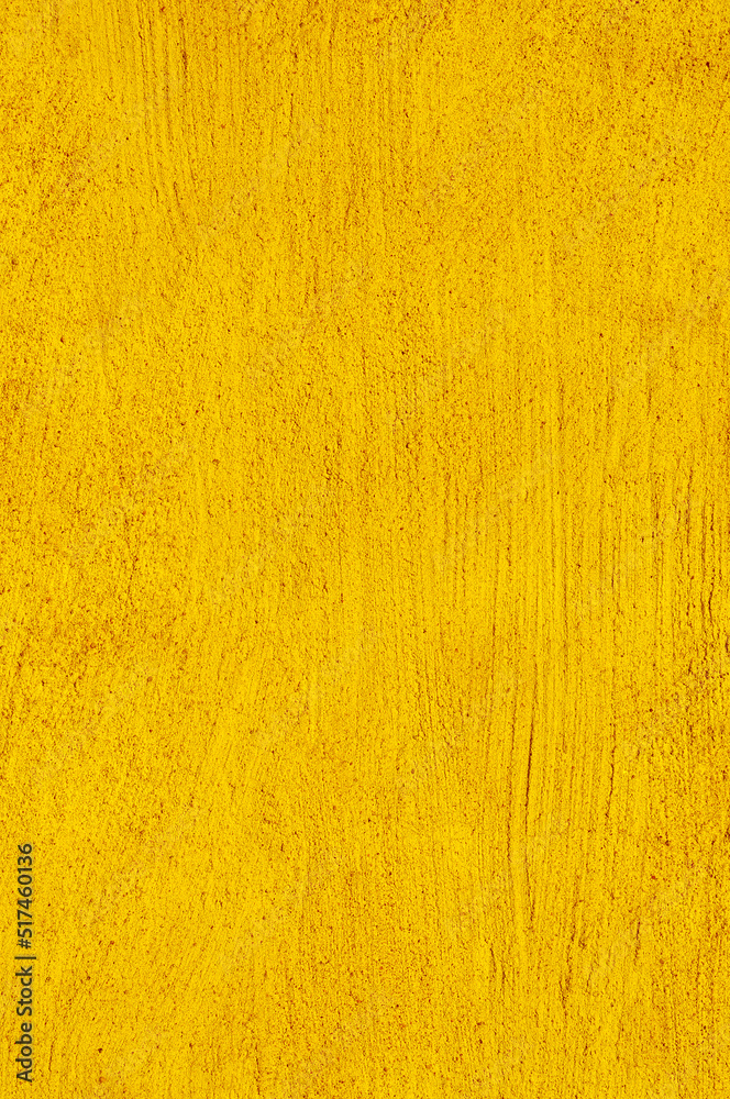 Naklejka premium Rough yellow wall
