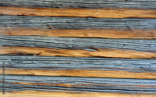 closeup of old weathered wood