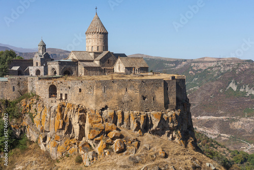 Old christianity Tatev monastery in Armenia