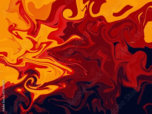 seamless background with fire