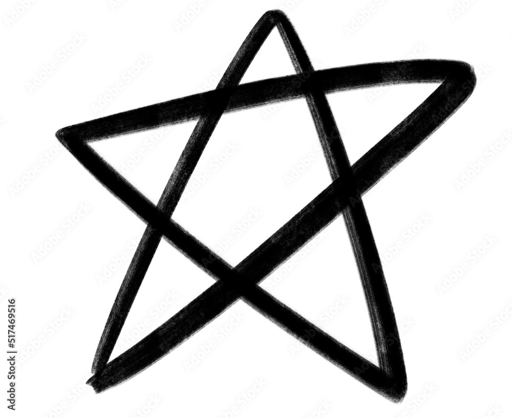 black ink line star doodle freehand sketch drawing shape form abstrat element black ink line star doodle freehand sketch drawing shape form abstrat element