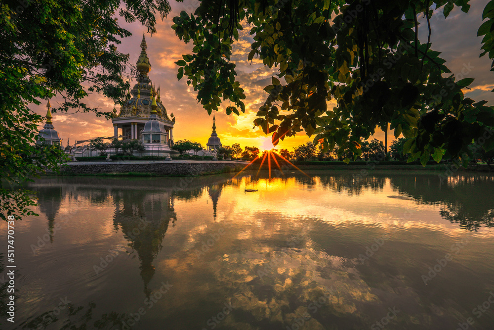 Wat Thung Setthi is one of the most beautiful sculptures in Thailand, Tambon Phra Lap, Amphoe Mueang Khon Kaen, Changwat Khon Kaen, Thailand.