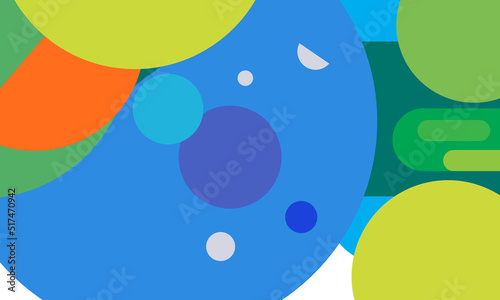Flat material design. Abstract colored paper texture background, seamless background