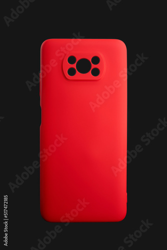 mobile phone for advertising in an online store. Fashion mobile phone cover. 