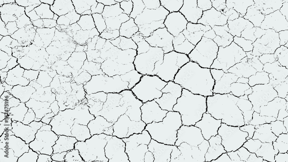 dry ground cracks Scratched Grunge Urban Background Texture Vector. Dust Overlay Distress Grainy Grungy Effect. Distressed Backdrop Vector Illustration. Isolated Black on White Background dry ground cracks Scratched Grunge Urban Background Texture Vector. Dust Overlay Distress Grainy Grungy Effect. Distressed Backdrop Vector Illustration. Isolated Black on White Background
