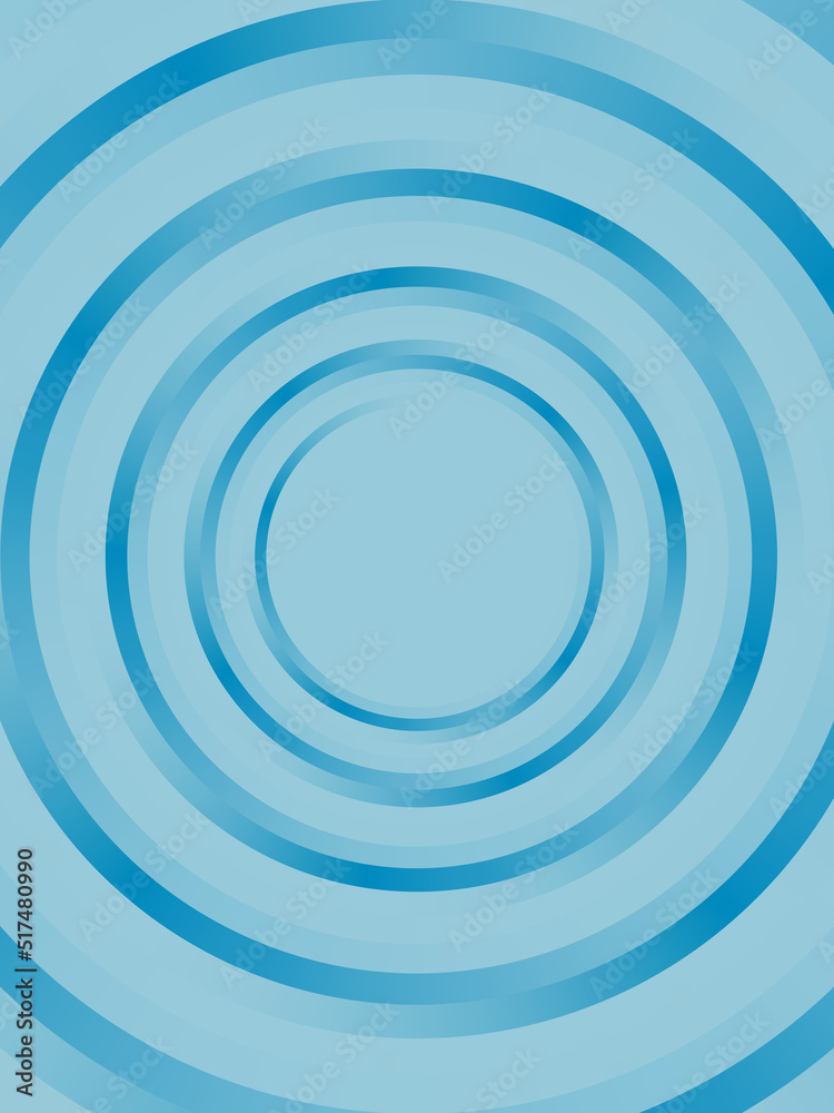 abstract blue background with circles