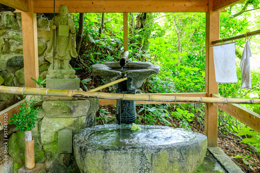 夏の呑山観音寺 福岡県篠栗町 Nomiyamakannonji temple in summer. Fukuoka-ken Sasaguri town. 夏の呑山観音寺 福岡県篠栗町 Nomiyamakannonji temple in summer. Fukuoka-ken Sasaguri town.