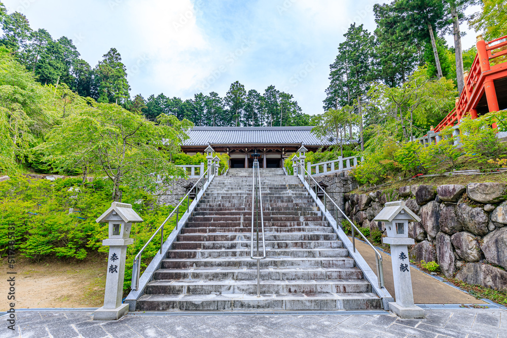 夏の呑山観音寺 福岡県篠栗町 Nomiyamakannonji temple in summer. Fukuoka-ken Sasaguri town. 夏の呑山観音寺 福岡県篠栗町 Nomiyamakannonji temple in summer. Fukuoka-ken Sasaguri town.